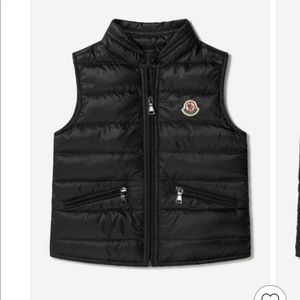 Moncler authentic boys vest